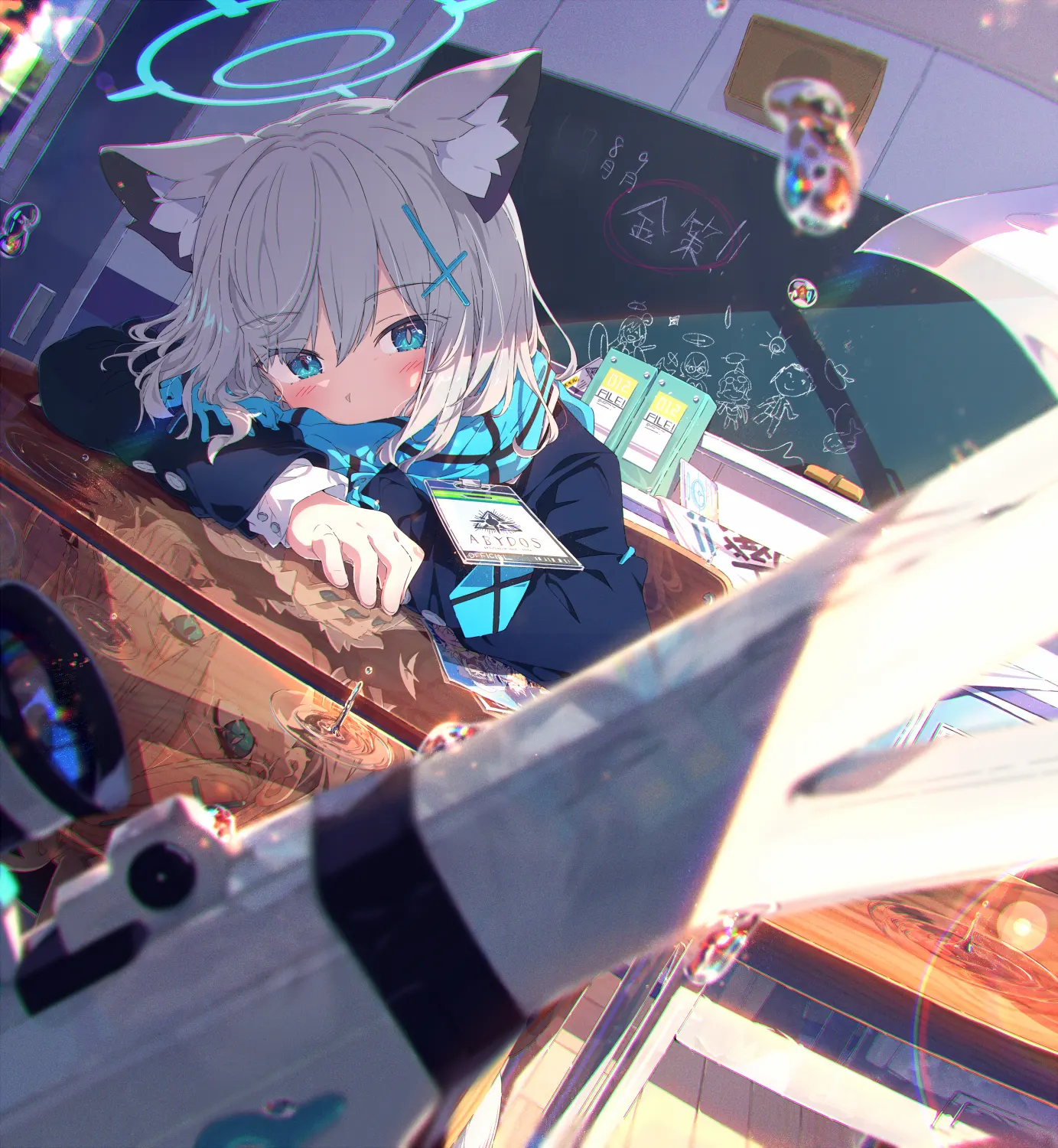 Mobile background image of the blog