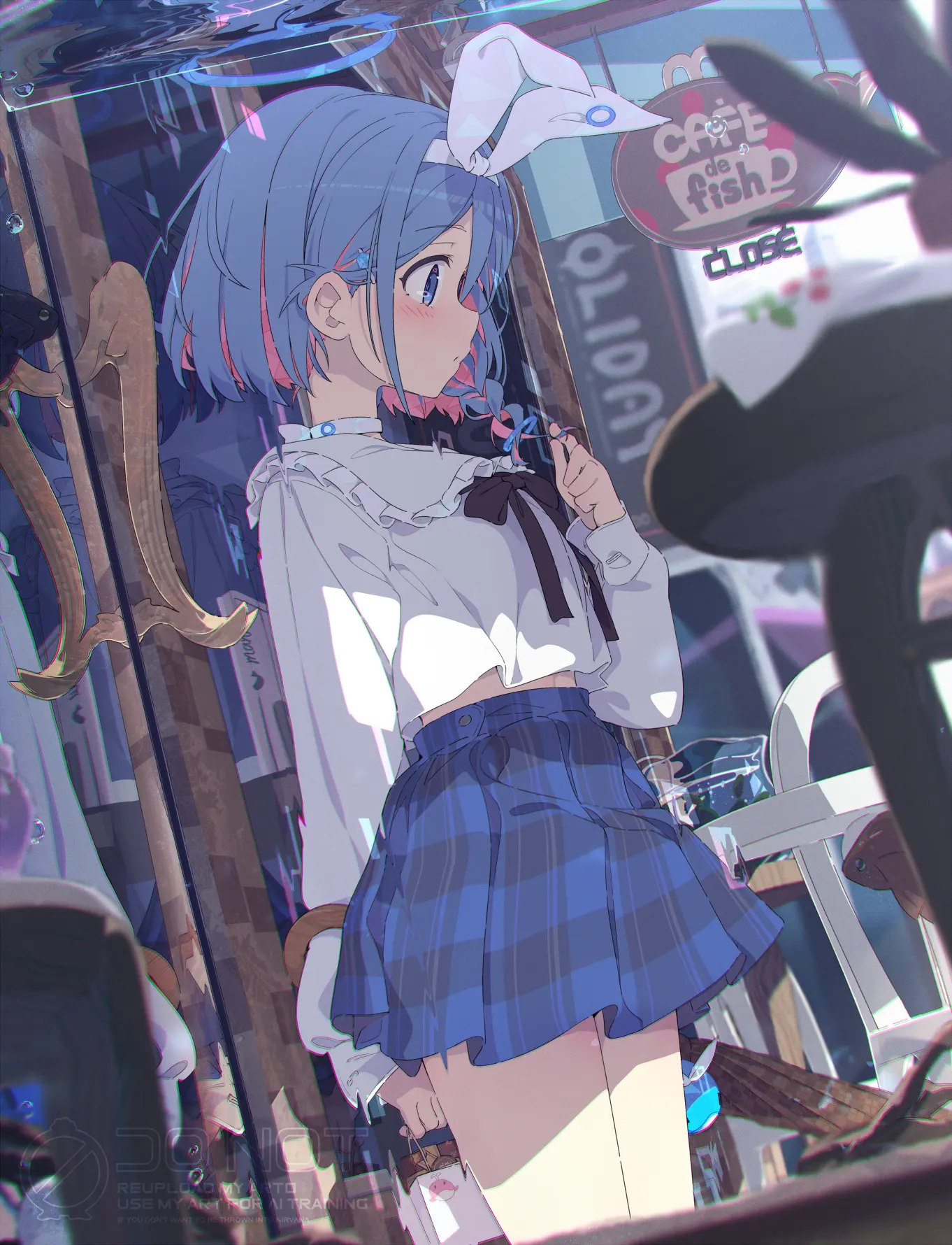 Mobile background image of the blog